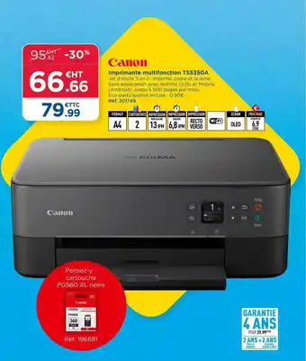 Top Office Imprimante multifonction tss35oa canon offre
