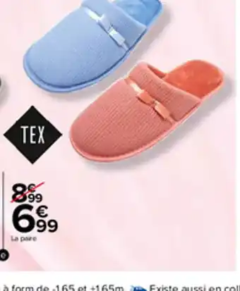 Carrefour Mule Avec Noeud Femme offre