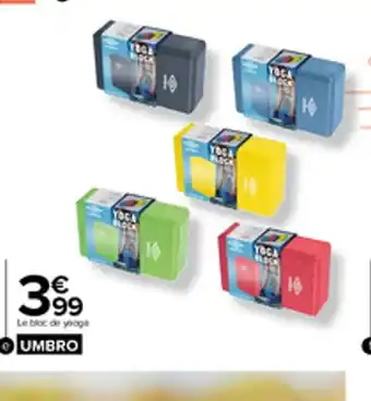 Carrefour Bloc de Yoga offre