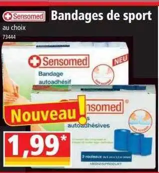 Norma Bandages de sport sensomed offre