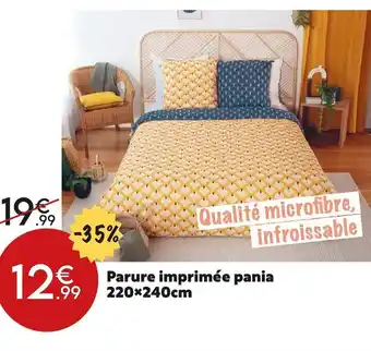 Maxi Bazar Parure Imprimée Pania 220x240cm offre