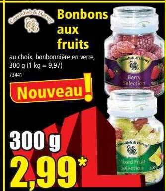 Norma Bonbons aux fruits offre