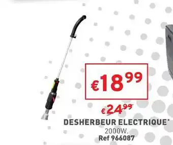 Trafic Désherbeur électrique offre