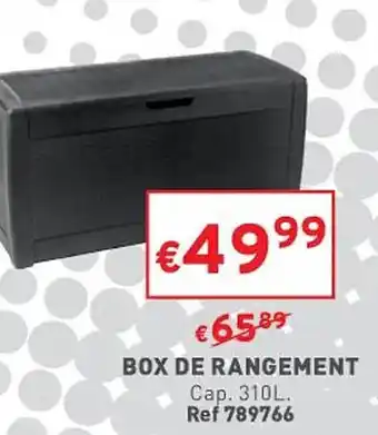 Trafic Box de rangement offre