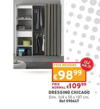Trafic Dressing chicago offre