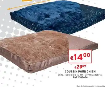 Coussin pour chien