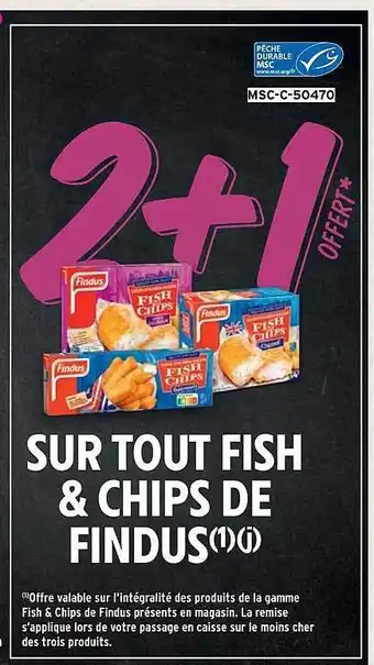 Intermarché Fish & chips de findus offre