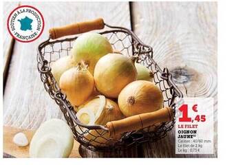 U Express Oignon jaune offre