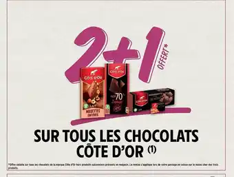 Intermarché Les chocolats côte d'or offre