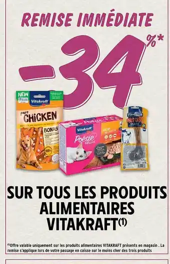 Intermarché Hyper Les produits alimentaires vitakraft offre