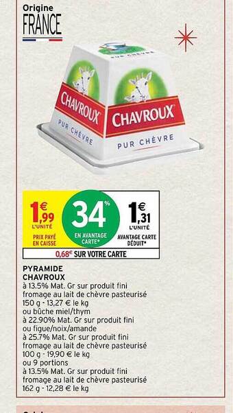 Intermarché Hyper Pyramide chavroux offre