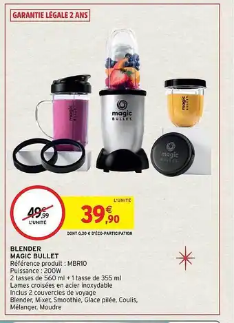 Blender magic bullet
