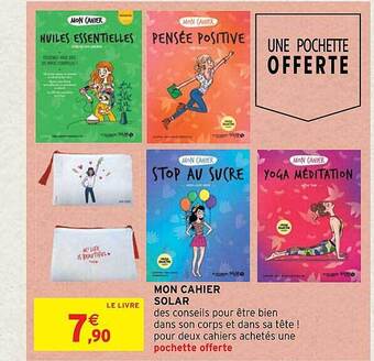 Intermarché Hyper Mon cahier solar offre