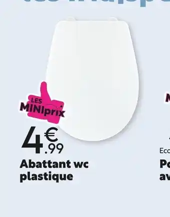 Maxi Bazar Abattant Wc Plastique offre