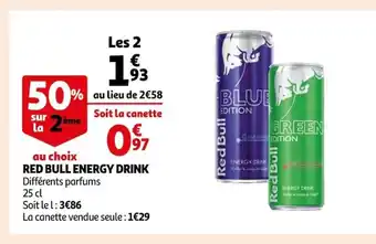 Auchan Supermarché Red Bull Energy Drink offre