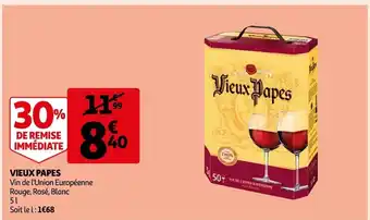 Auchan Supermarché Vieux Papes offre
