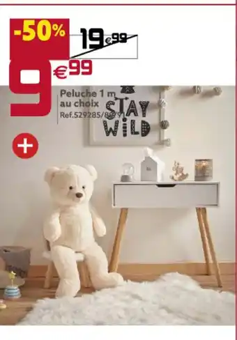 Gifi Peliche 1 m Au Choix offre
