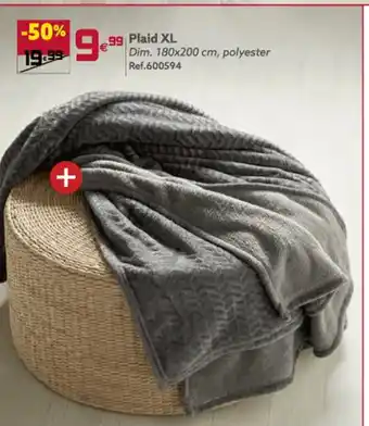 Gifi Plaid XL offre