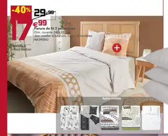 Gifi Parure De Lit 2 Personnes offre