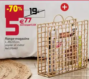 Gifi Range-magazine offre