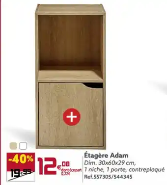 Gifi Etagere Adam offre