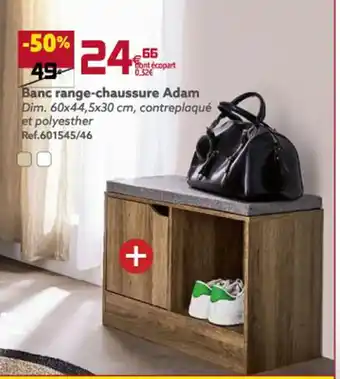 Gifi Banc Range-Chaussure Adam offre