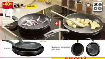 Gifi Poele Induction x2 offre