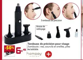 Gifi Tondeuse De Precision Pour Visage offre