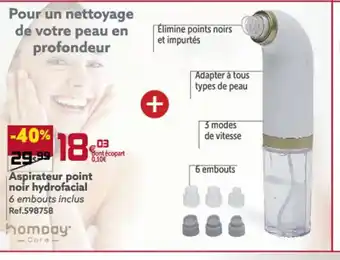 Gifi Aspirateur Point Noir Hydrofacial offre