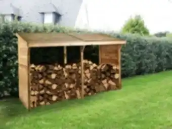 E.Leclerc Brico Abri bûches - 3.08 m² - 2.80 x 1.10 x 1.85 m- 5 stères offre