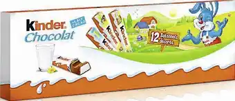 Casino Supermarchés Kinder chocolat offre