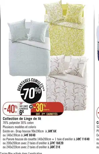 Collection de Linge de Lit