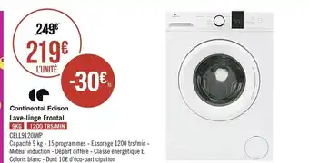 Lave-Linge Frontal
