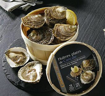 Casino Supermarchés Huîtres plates de Bretagne Cancale n°1 offre