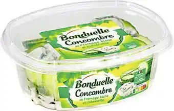 Casino Supermarchés Salade concombre au fromage blanc et ciboulette offre