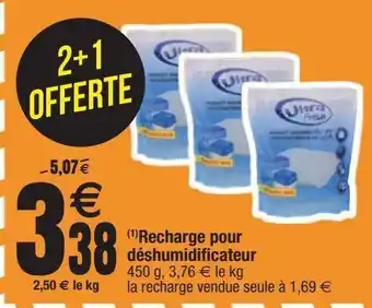 Cora x Carrefour Déshumidificateur offre