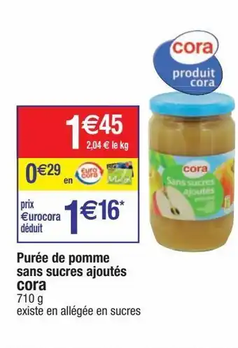 Purée cora