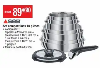 Cora x Carrefour Ustensiles de table seb offre