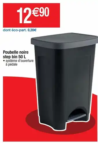 Cora x Carrefour Poubelle cuisine offre