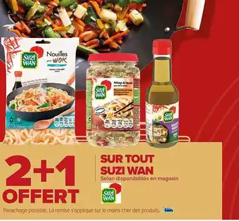 Carrefour Suzi wan offre