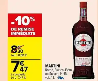 Carrefour Martini offre