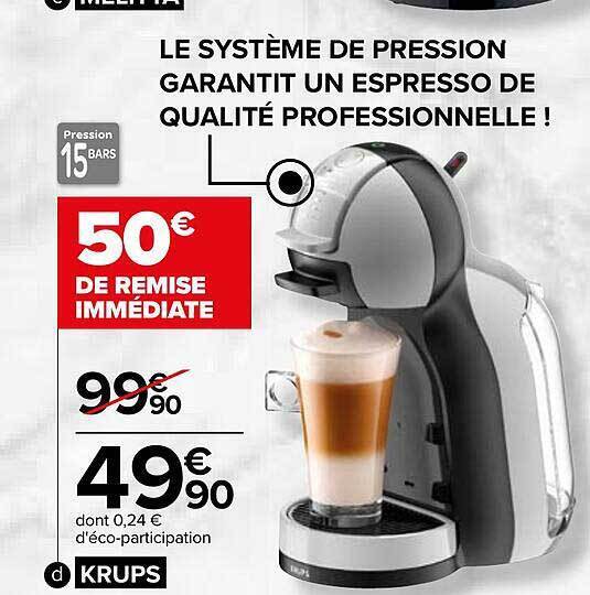 Promo Krups chez Carrefour