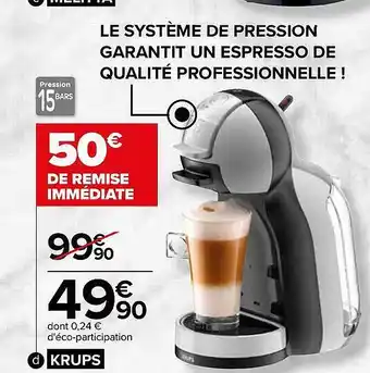 Carrefour Krups offre