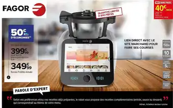 Carrefour Fagor offre