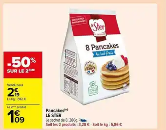 Carrefour Pancakes le ster offre
