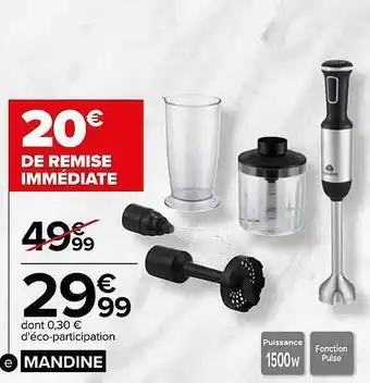 Carrefour Mandine offre