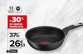 Carrefour La poêle ø 22 cm tefal offre