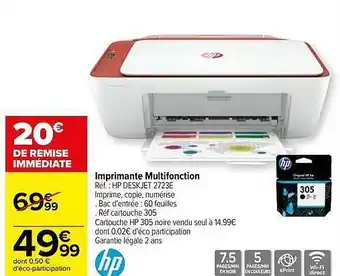 Carrefour Imprimante mltifonction hp offre
