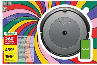 Carrefour Aspirateur robot offre