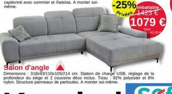 KREABEL Salon d'Angle offre